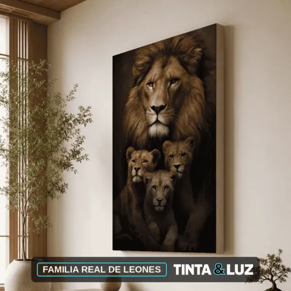 FAMILIA REAL DE LEONES