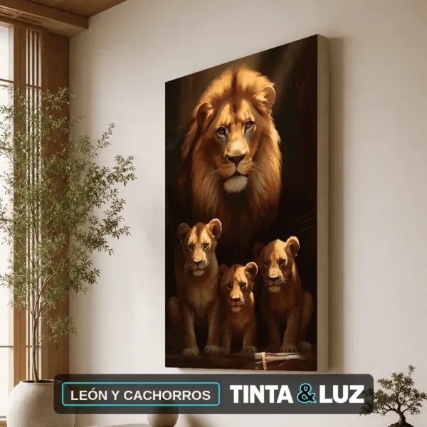 LEÓN Y CACHORROS