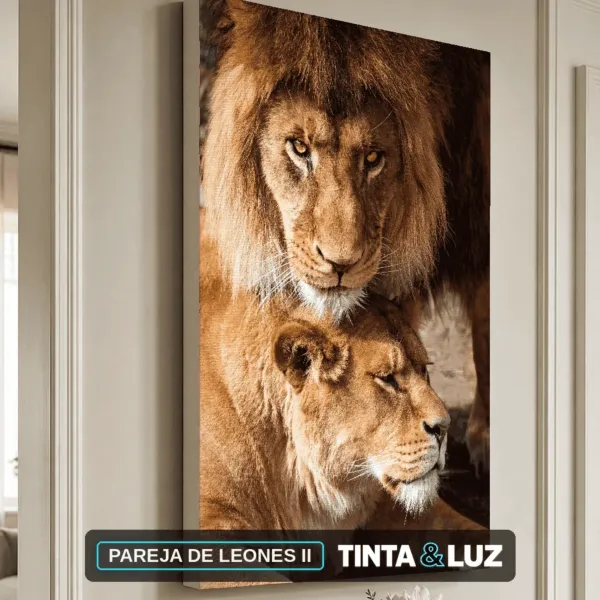 PAREJA DE LEONES II