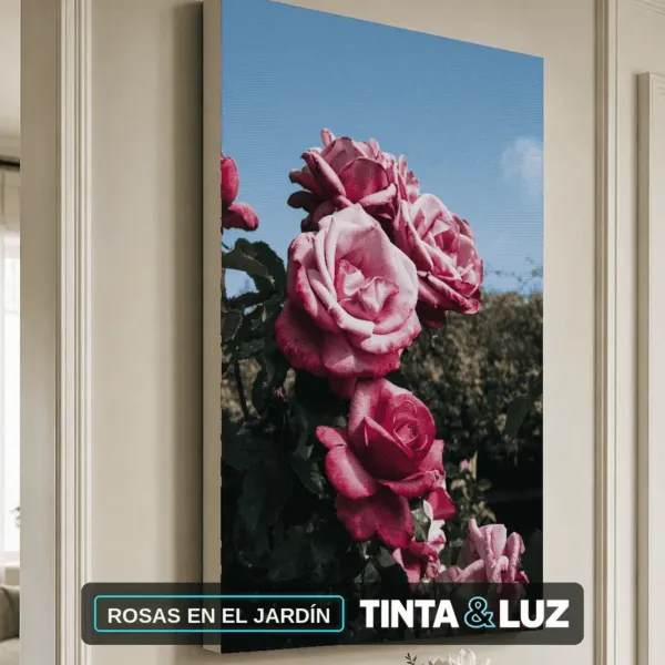 ROSAS EN EL JARDÍN