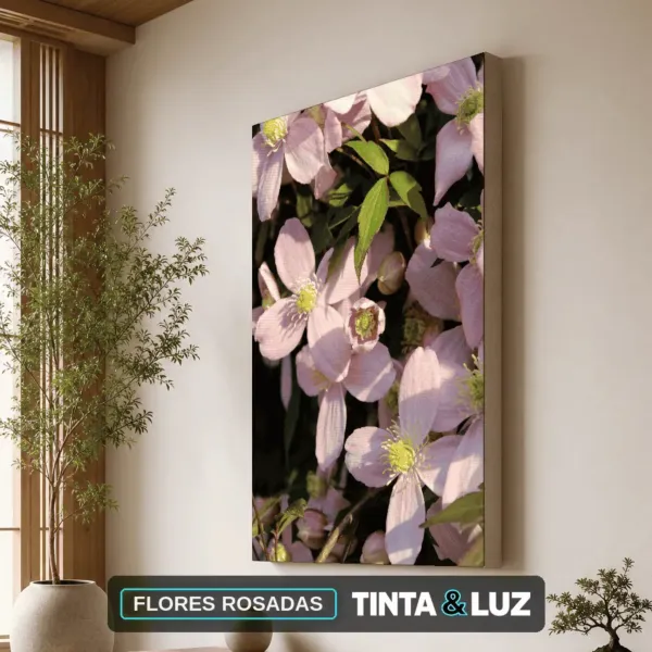 FLORES ROSADAS