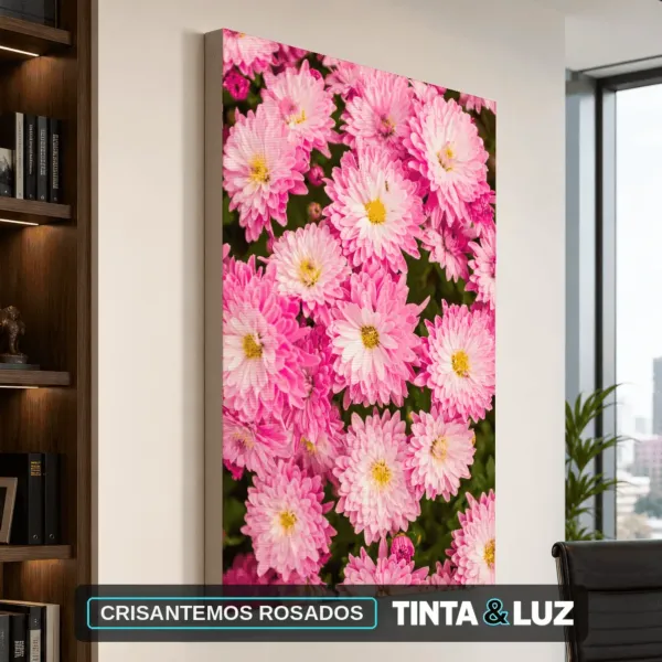 CRISANTEMOS ROSADOS