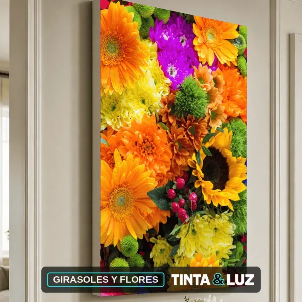 GIRASOLES Y FLORES