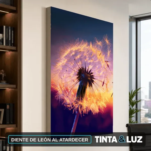DIENTE DE LEÓN AL ATARDECER