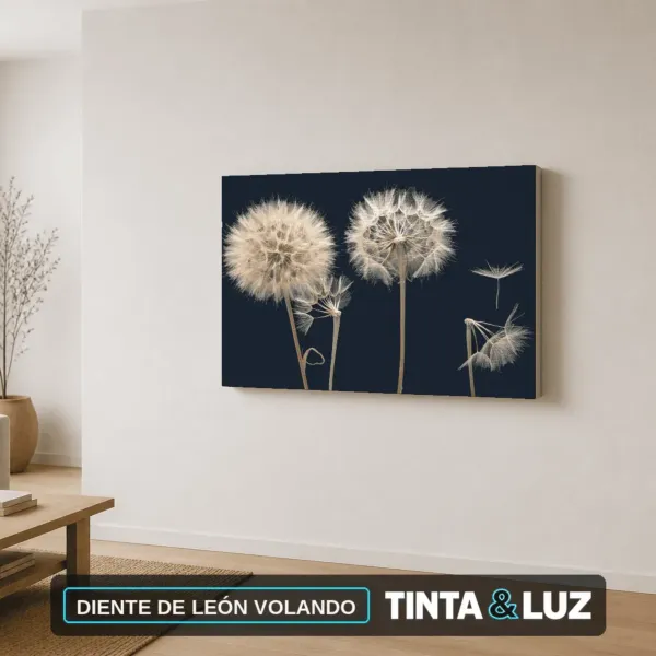 DIENTE DE LEÓN VOLANDO