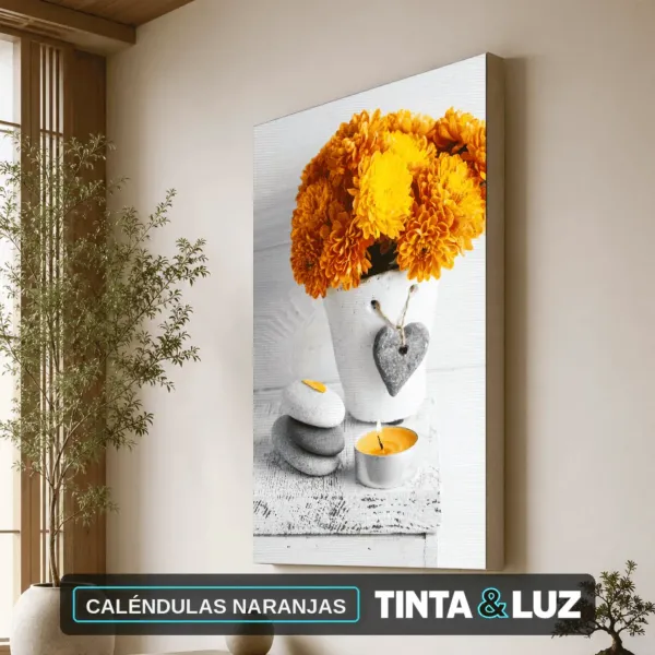 CALÉNDULAS NARANJAS