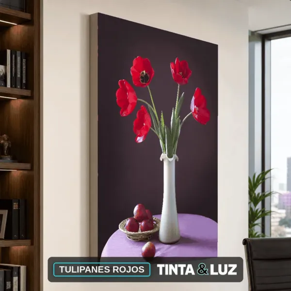 TULIPANES ROJOS