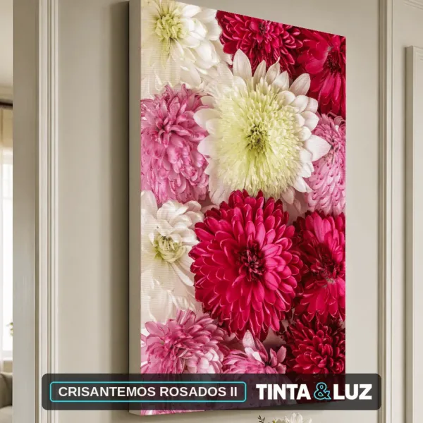 CRISANTEMOS ROSADOS II