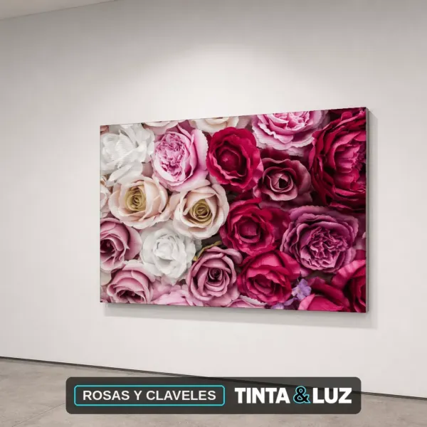 ROSAS Y CLAVELES