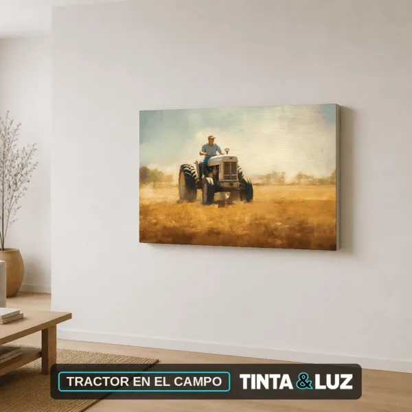 TRACTOR EN EL CAMPO
