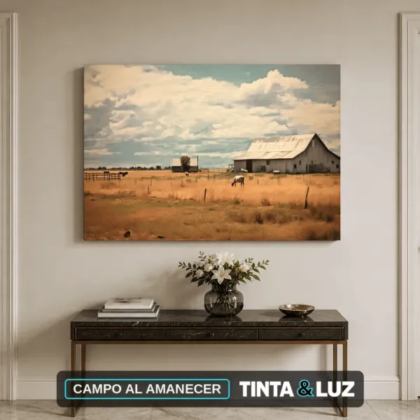 CAMPO AL AMANECER