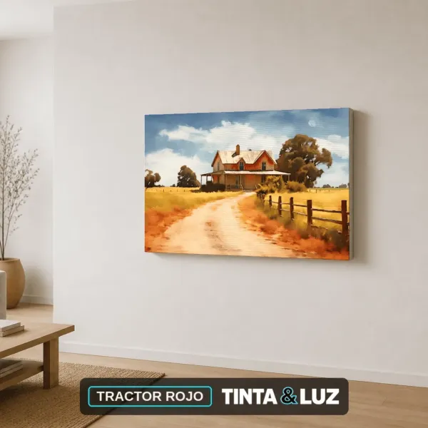 TRACTOR ROJO