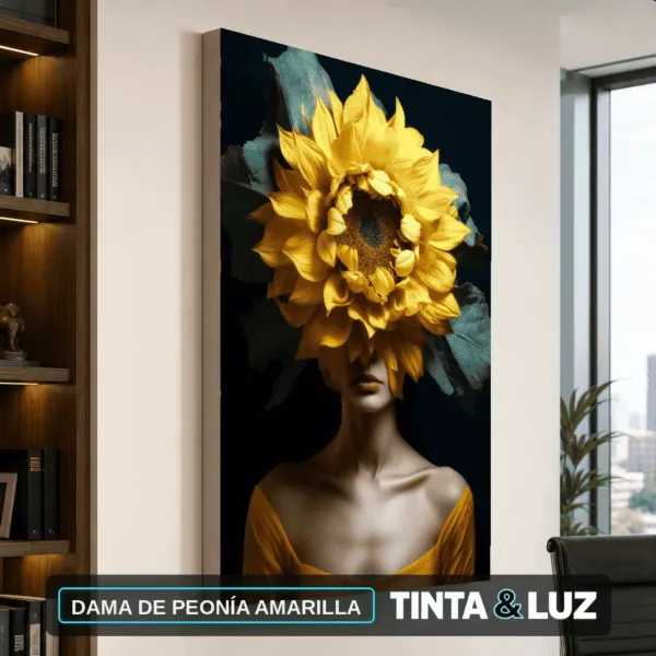 DAMA DE PEONÍA AMARILLA