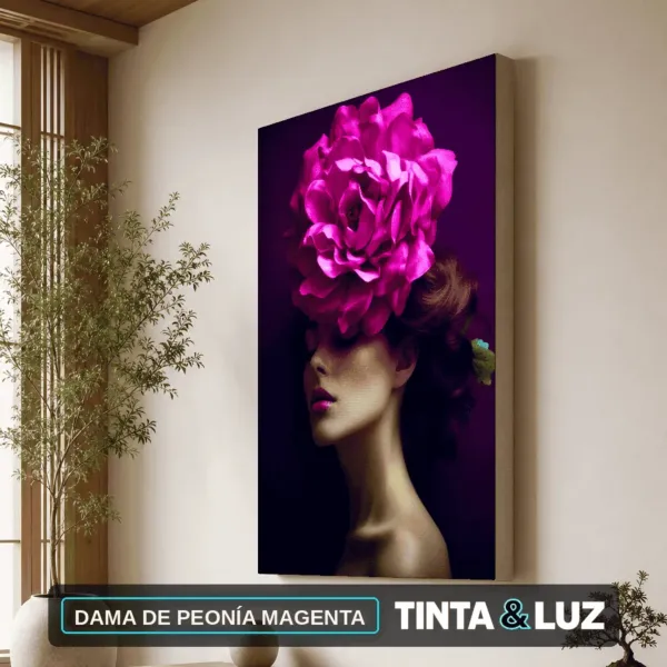 DAMA DE PEONÍA MAGENTA