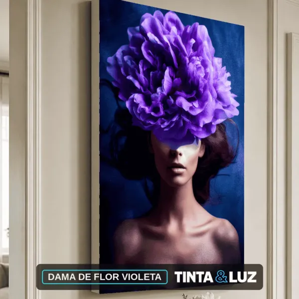 DAMA DE FLOR VIOLETA