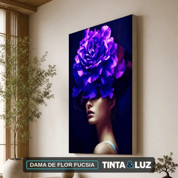 DAMA DE FLOR FUCSIA