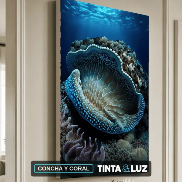 CONCHA Y CORAL
