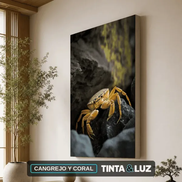 CANGREJO Y CORAL