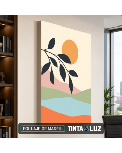 FOLLAJE DE MARFIL