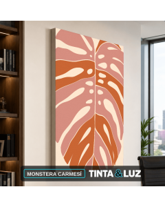 MONSTERA CARMESÍ