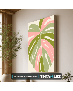 MONSTERA ROSADA