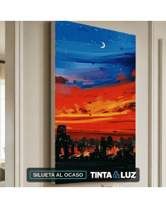 SILUETA AL OCASO