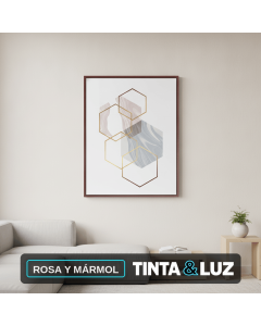 ROSA Y MÁRMOL