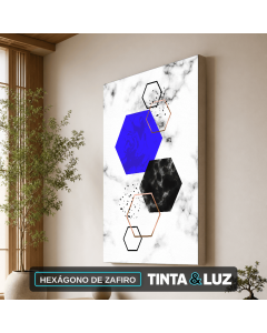 HEXÁGONO DE ZAFIRO