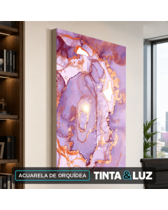 ACUARELA DE ORQUÍDEA