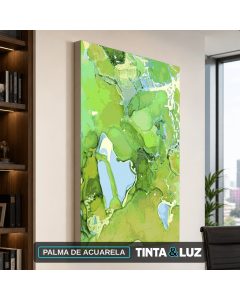 PALMA DE ACUARELA