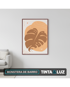 MONSTERA DE BARRO