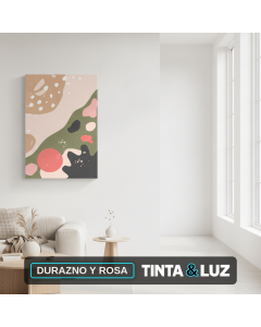 DURAZNO Y ROSA