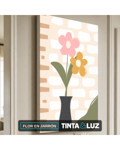 FLOR EN JARRÓN