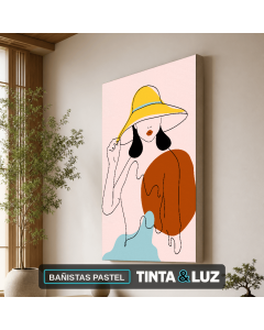 BAÑISTAS PASTEL
