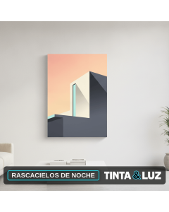 RASCACIELOS DE NOCHE
