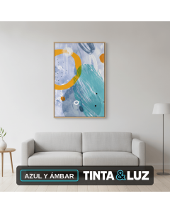 AZUL Y ÁMBAR