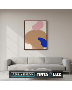 AZUL Y FUEGO