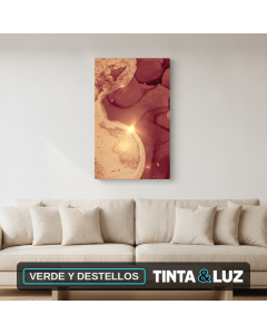 VERDE Y DESTELLOS