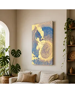 AZUL Y BRASA