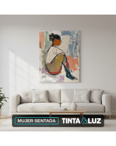 MUJER SENTADA