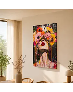 DAMA DE FLORES