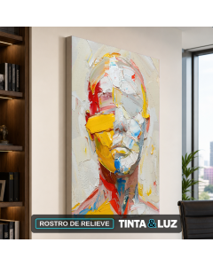 ROSTRO DE RELIEVE