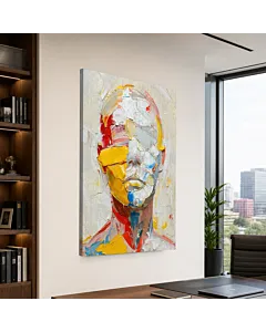 ROSTRO DE RELIEVE