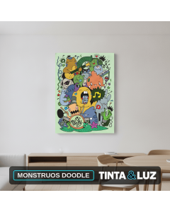 MONSTRUOS DOODLE