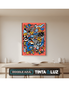 DOODLE AZUL