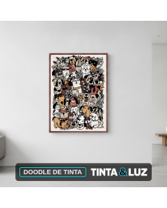 DOODLE DE TINTA