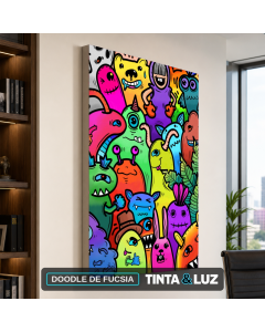 DOODLE DE FUCSIA