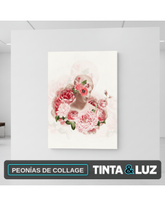 PEONÍAS DE COLLAGE