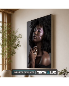 SILUETA DE PLATA