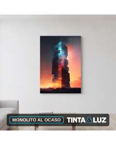 MONOLITO AL OCASO